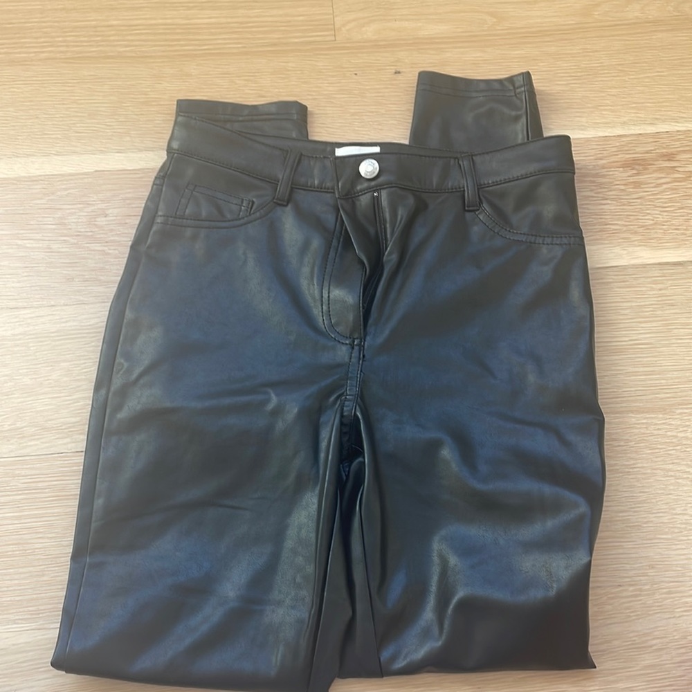 Aritzia Leather pants!
